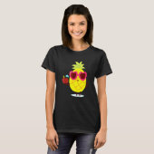 パイナップルサングラス2 Tシャツ (正面フル)