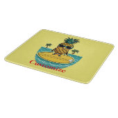 パイナップルサーファーがウェーブサンダー_Coveに乗る カッティングボード (角)