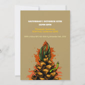 パイナップルザ究極の誕生日バッシュ 招待状 (裏面)