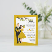 パイナップルシンディ 招待状 (スタンド正面)