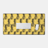 パイナップルジガグ デスクマット (キーボード&マウス)