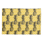 パイナップルジグザグ形 枕カバー (裏面-左)