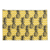 パイナップルジグザグ形 枕カバー (裏面-右)