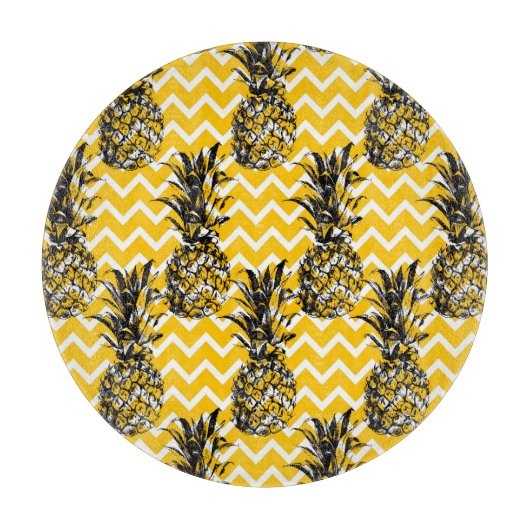 パイナップルジグザグ カッティングボード (正面)