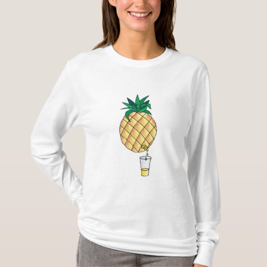 パイナップルジュース Tシャツ (正面)