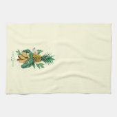 パイナップルスイートアットザホワイトロータス キッチンタオル (横)