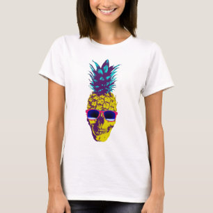 パイナップルスカル Tシャツ