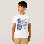 パイナップルスタンド背の高い衣服王冠は甘い Tシャツ (正面フル)