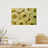 パイナップルスライス ポスター (キッチン)