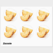 パイナップルスライス ラウンドシール (シート)