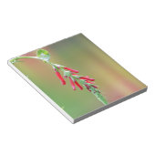 パイナップルセージ開花 ノートパッド (アングル)