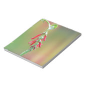 パイナップルセージ開花 ノートパッド (回転)