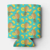 パイナップルターコイズ色 缶クーラー (裏面)