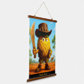 パイナップルダンディー – Pineapple Empire 吊り下げ型タペストリー (傾斜あり)