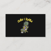 パイナップルチリンRefillin Pineappleおもしろい 名刺 (裏面)