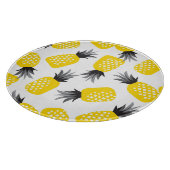 パイナップルテクスチャ、ヴィンテージ夏パターン。 カッティングボード (角)