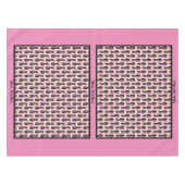 パイナップルテーブルクロス テーブルクロス (正面(横))