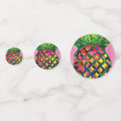 パイナップルテーブル紙吹雪 コンフェッティ (裏面)