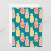 パイナップルドードルパターン2 ポストカード (正面/裏面)