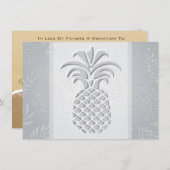 パイナップルハートサンキューカード サンキューカード (正面/裏面)