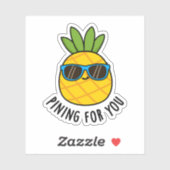 パイナップルパおもしろいン シール (シート)