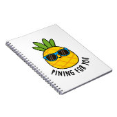 パイナップルパおもしろいン ノートブック (右側)