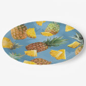 パイナップルパターン2 ペーパープレート (アングル)