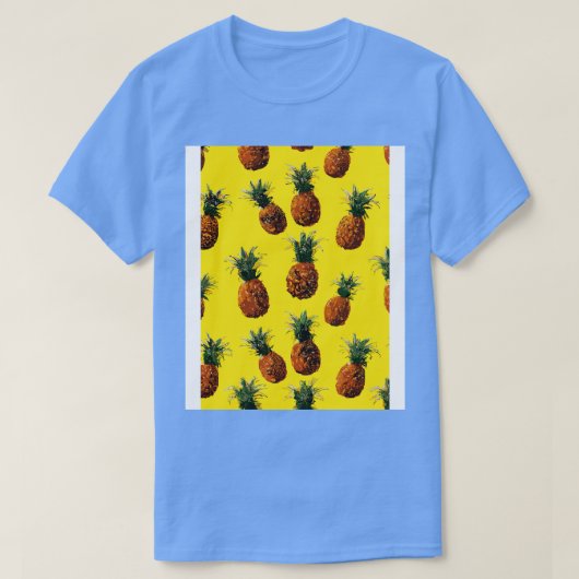 パイナップルパターン2 Tシャツ (デザイン正面)