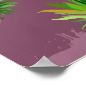 パイナップルパターン3 ポスター (角)