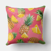 パイナップルパターン5 クッション (裏面)