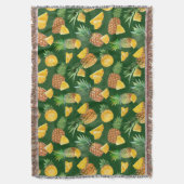 パイナップルパターン9 スローブランケット (正面縦)