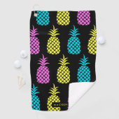 パイナップルパターン ゴルフタオル (インサイチュ)