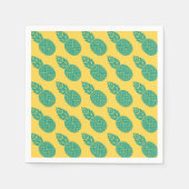 パイナップルパターン スタンダードカクテルナプキン (正面)