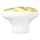 パイナップルパターン セラミックノブ (側面)