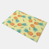 パイナップルパターン ドアマット (アングル)