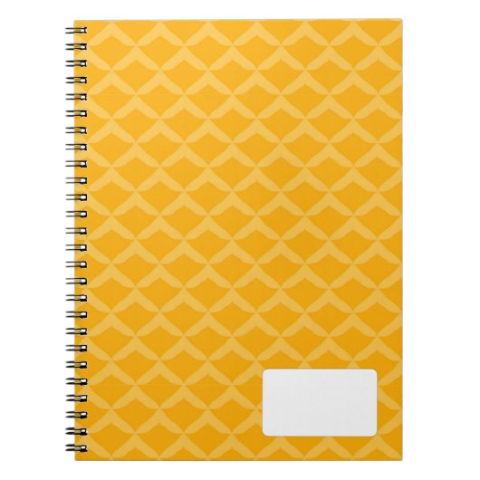 パイナップルパターン… ノートブック (正面)