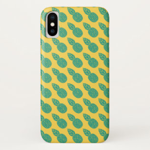 パイナップルパターン iPhone X ケース