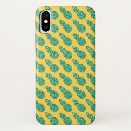 パイナップルパターン Case-Mate iPhoneケース (裏面)