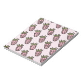 パイナップルパターンY2Kレトロ ファンキー ノートパッド (回転)