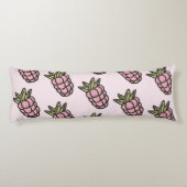 パイナップルパターンY2Kレトロ ファンキー ボディピロー (裏面)