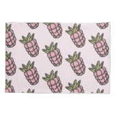 パイナップルパターンY2Kレトロ ファンキー 枕カバー (裏面)