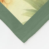 パイナップルパレード フリースブランケット (角)