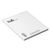 パイナップルパーソナライズされたさん ノートパッド (アングル)