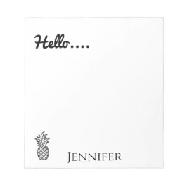 パイナップルパーソナライズされたさん ノートパッド