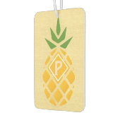 パイナップルパーソナライズされた カーエアーフレッシュナー (左)