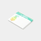 パイナップルパーソナライズなメモ帳 ポストイット (アングル)