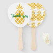 パイナップルパーティーの好意 – ハンドファン (正面&裏面)