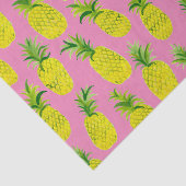 パイナップルパーティー水彩ピンクグリーンギフト 薄葉紙 (詳細)