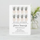 パイナップルパーティー ブライダルシャワー 招待状 (スタンド正面)