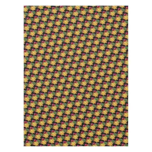 パイナップルピザラブ テーブルクロス (正面)